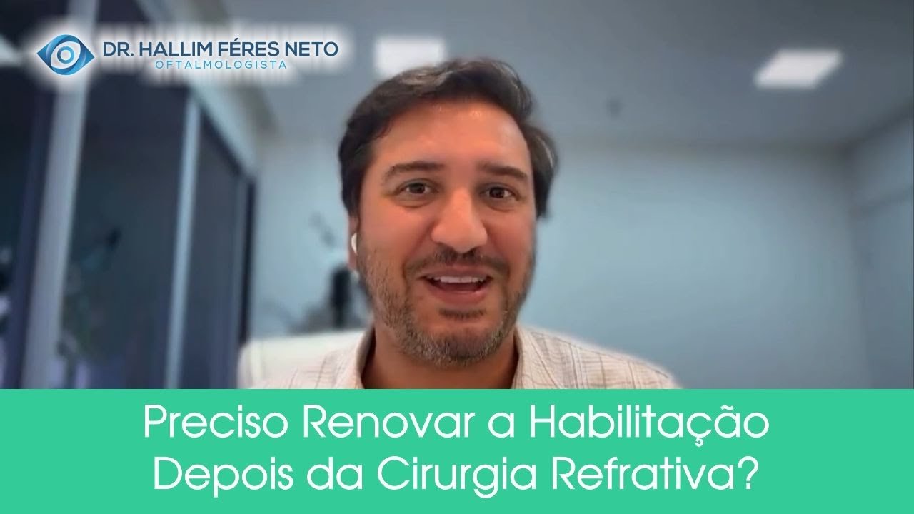 Preciso Renovar a Habilitação Depois da Cirurgia Refrativa?
